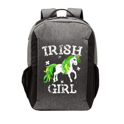 Irish Girl Leprechaun Unicorn St Patricks Day Vector Backpack