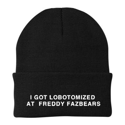 I Got Lobotomized At Freddy Fazbears Beanie