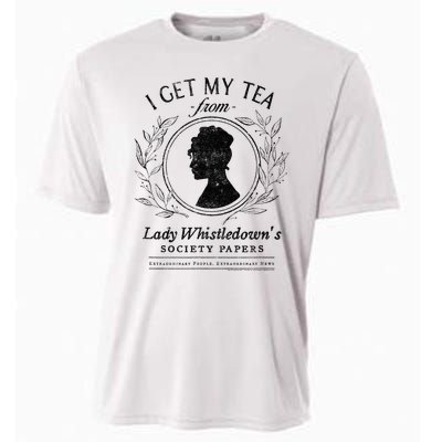 I Get My Tea From Lady WhistledownS Cooling Performance Crew T-Shirt