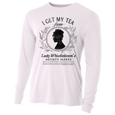 I Get My Tea From Lady WhistledownS Cooling Performance Long Sleeve Crew