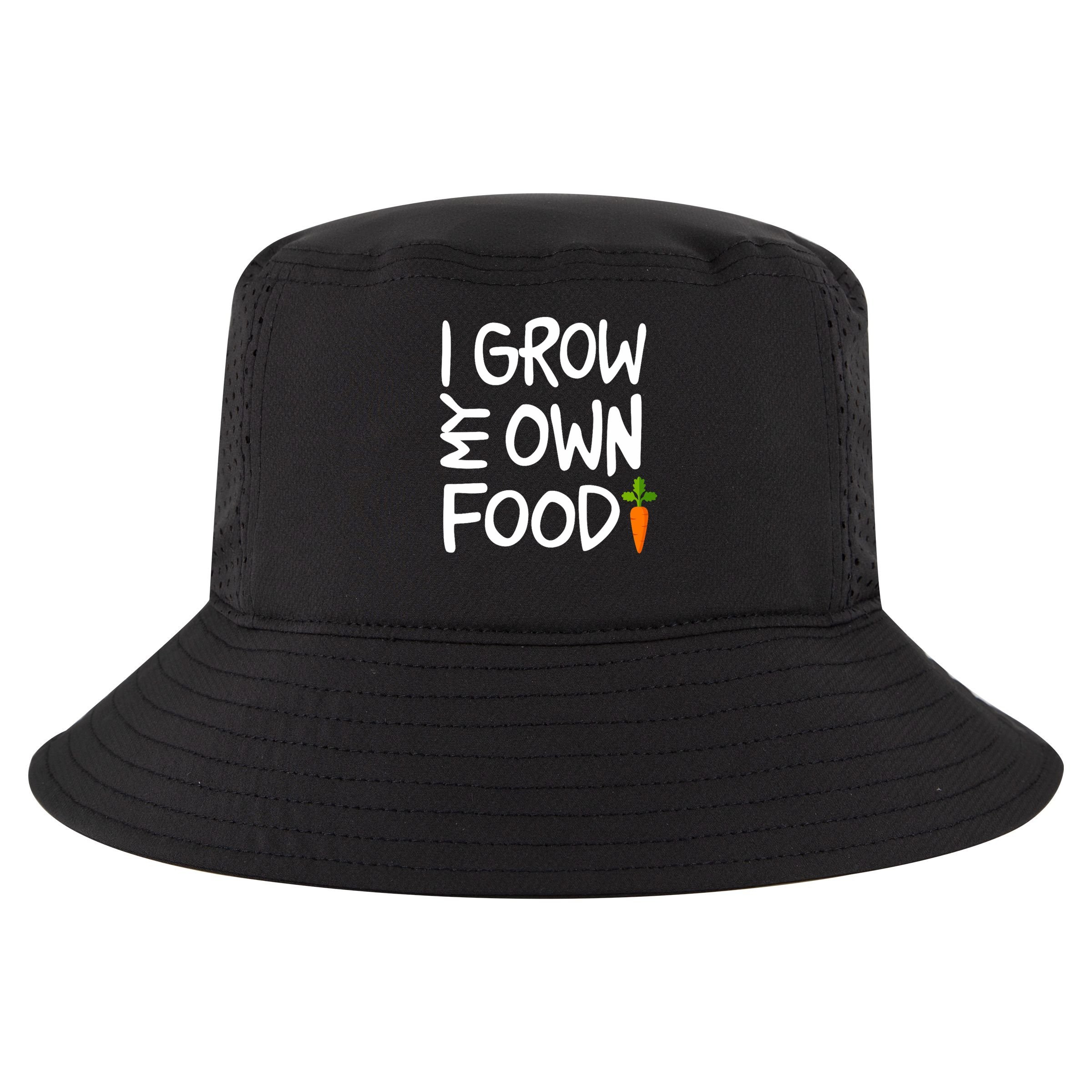 I Grow My Own Food Gardener Cool Comfort Performance Bucket Hat