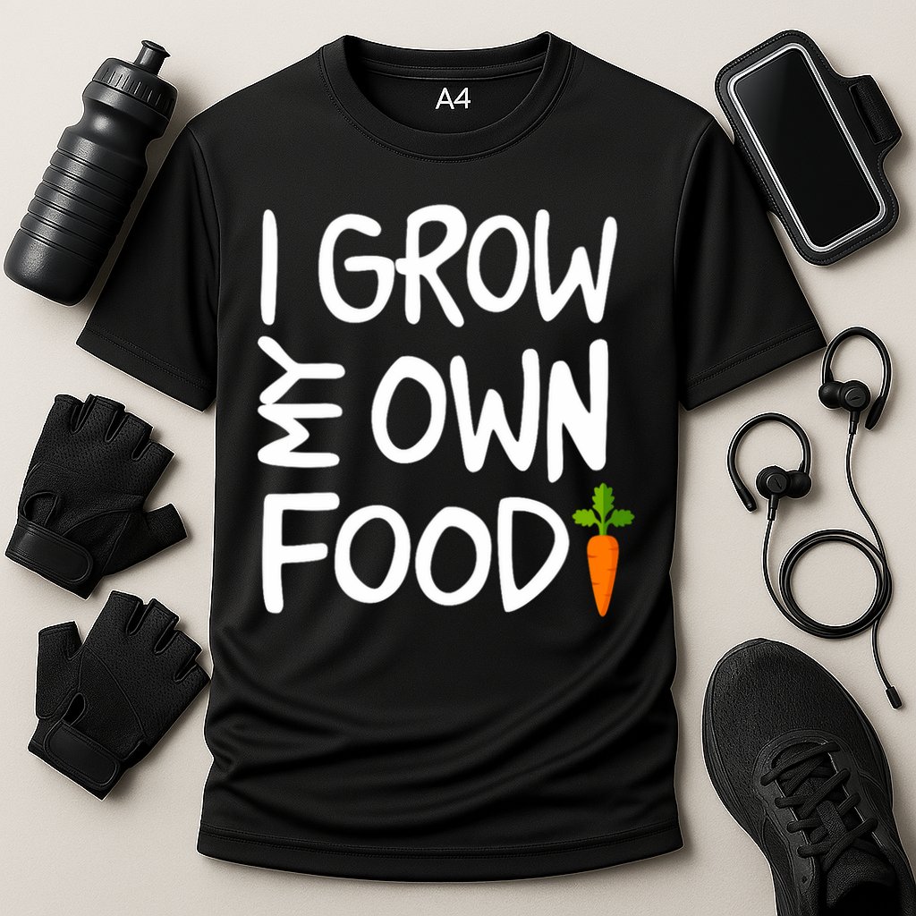 I Grow My Own Food Gardener Cooling Performance Crew T-Shirt