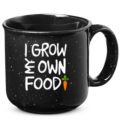 I Grow My Own Food Gardener 15oz Campfire Ceramic Mug