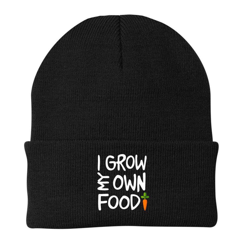 I Grow My Own Food Gardener Beanie