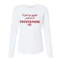 I Got My Nipples Pierced At Toyotathon Womens Cotton Relaxed Long Sleeve T-Shirt