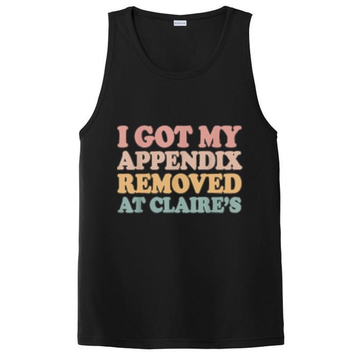 I Got My Appendix Removed At Claire Mental Health Awareness PosiCharge Competitor Tank