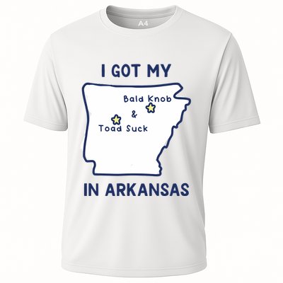I Got My Bald Knob Toad Suck In Arkansas Performance Shirt