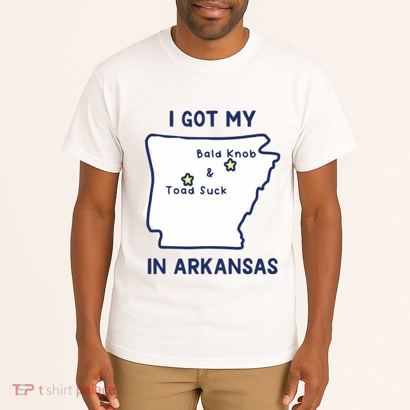 I Got My Bald Knob Toad Suck In Arkansas Tall T-Shirt