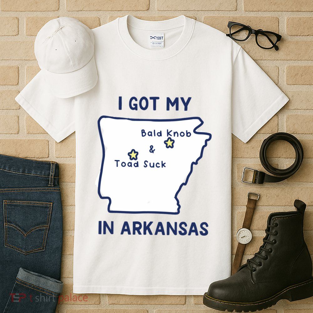 I Got My Bald Knob Toad Suck In Arkansas Tall T-Shirt
