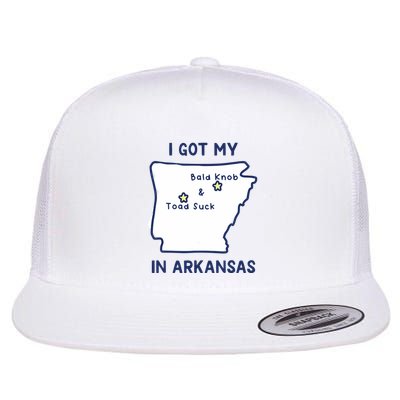 I Got My Bald Knob Toad Suck In Arkansas Flatbill Hat