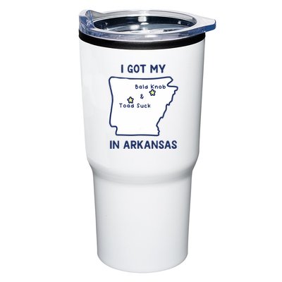 I Got My Bald Knob Toad Suck In Arkansas Tumbler