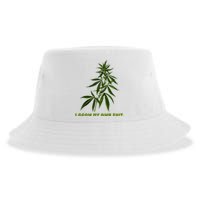 I Grow My Own Shit Funny Weed Sustainable Bucket Hat