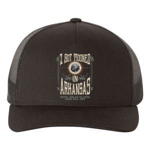 I Got Mooned In Arkansas Total Solar Eclipse 2024 Yupoong Adult 5-Panel Trucker Hat