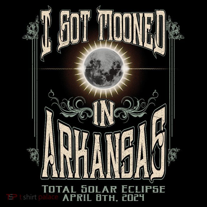 I Got Mooned In Arkansas Total Solar Eclipse 2024 Sustainable Beanie