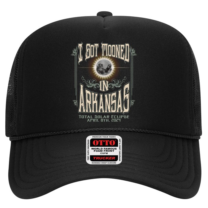 I Got Mooned In Arkansas Total Solar Eclipse 2024 Hat