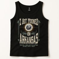 I Got Mooned In Arkansas Total Solar Eclipse 2024 Tank Top