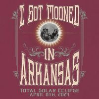 I Got Mooned In Arkansas Total Solar Eclipse 2024 16oz Travel Tumbler