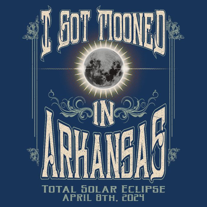 I Got Mooned In Arkansas Total Solar Eclipse 2024 Infant Baby Jersey Bodysuit
