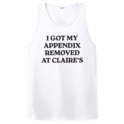 I Got My Appendix Removed At Claires PosiCharge Competitor Tank