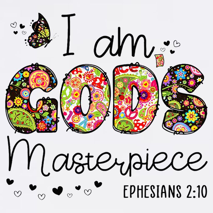 I’M GodS Masterpiece Christian Faith Bible Jesus God Prayer Button
