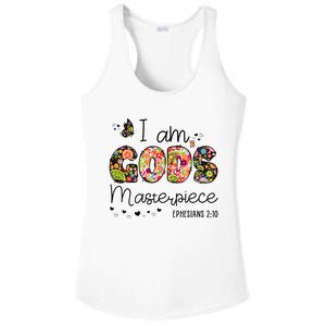 I’M GodS Masterpiece Christian Faith Bible Jesus God Prayer Ladies PosiCharge Competitor Racerback Tank