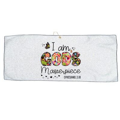I’M GodS Masterpiece Christian Faith Bible Jesus God Prayer Large Microfiber Waffle Golf Towel