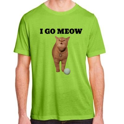 I Go Meow Cat Meme Adult ChromaSoft Performance T-Shirt