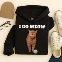 I Go Meow Cat Meme Hoodie