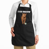 I Go Meow Cat Meme Apron