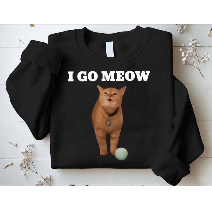 I Go Meow Cat Meme Sweatshirt