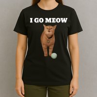 I Go Meow Cat Meme T-Shirt