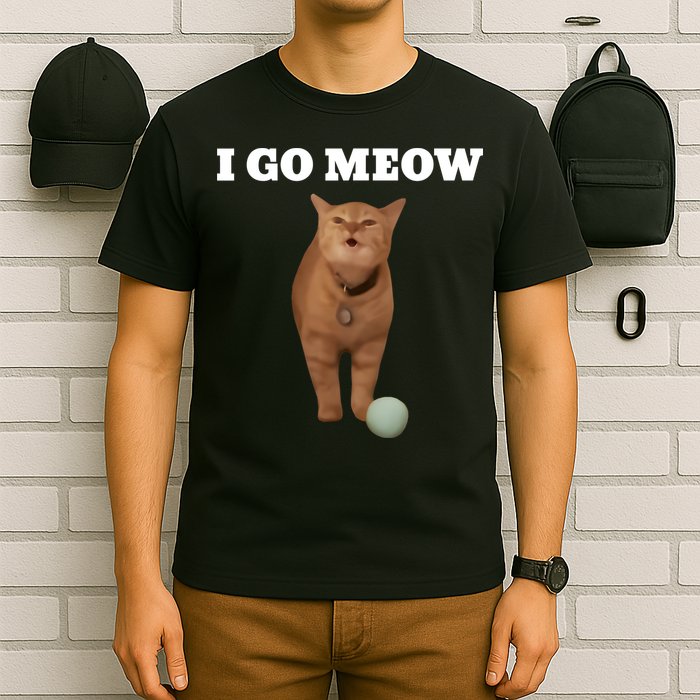 I Go Meow Cat Meme T-Shirt