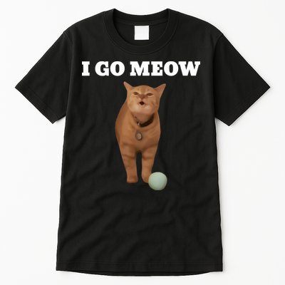 I Go Meow Cat Meme Tall T-Shirt