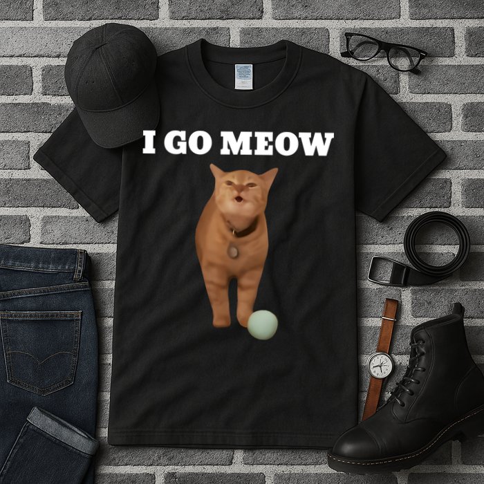 I Go Meow Cat Meme Tall T-Shirt
