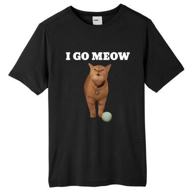 I Go Meow Cat Meme Tall Fusion ChromaSoft Performance T-Shirt