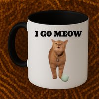 I Go Meow Cat Meme Mug
