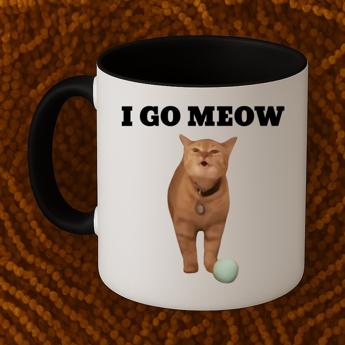 I Go Meow Cat Meme Mug