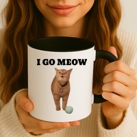 I Go Meow Cat Meme Mug