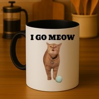 I Go Meow Cat Meme Mug