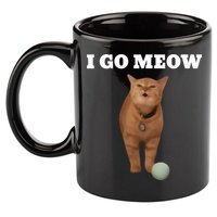 I Go Meow Cat Meme 11oz C Handle Ceramic Mug