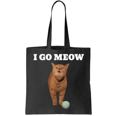 I Go Meow Cat Meme Bag