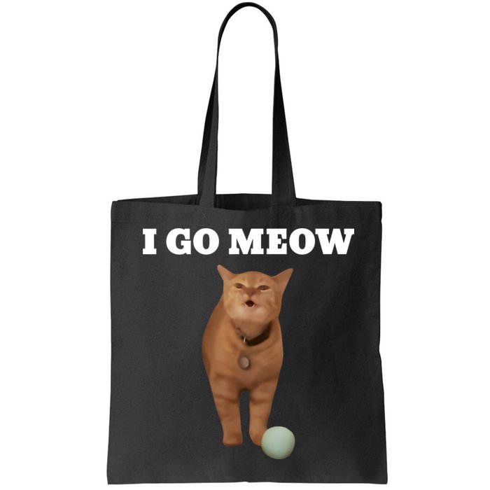 I Go Meow Cat Meme Bag