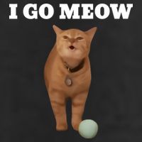 I Go Meow Cat Meme 25L Jumbo Tote
