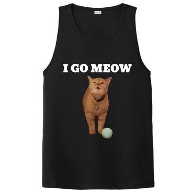 I Go Meow Cat Meme PosiCharge Competitor Tank