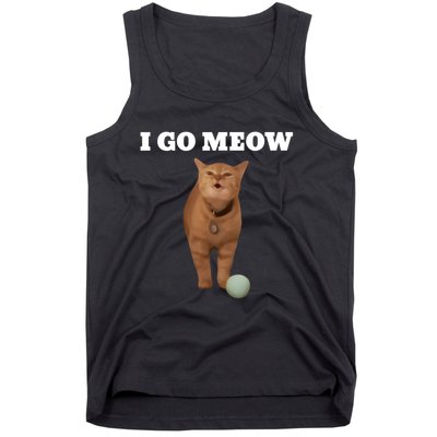 I Go Meow Cat Meme Tank Top