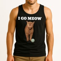 I Go Meow Cat Meme Tank Top
