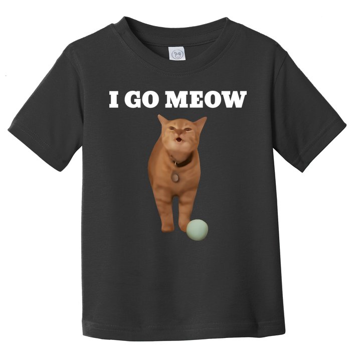 I Go Meow Cat Meme Toddler T-Shirt
