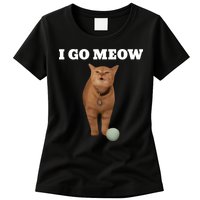 I Go Meow Cat Meme Womens T-Shirt