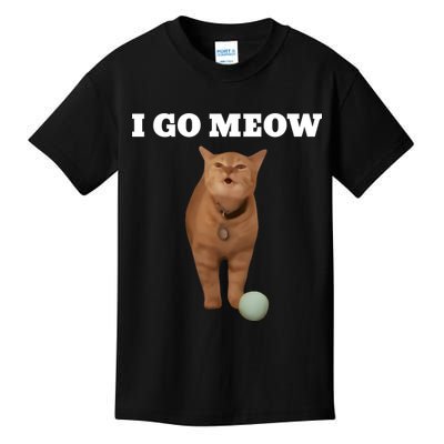 I Go Meow Cat Meme Kids T-Shirt