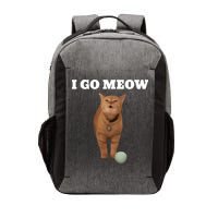 I Go Meow Cat Meme Vector Backpack